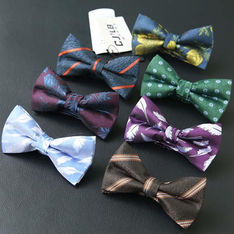 

Bow Ties 2pcs Noeud Papillon Gravata Borboleta Men Polyester Tie For Brand Jacquard Bowtie Male Necktie Business Wedding