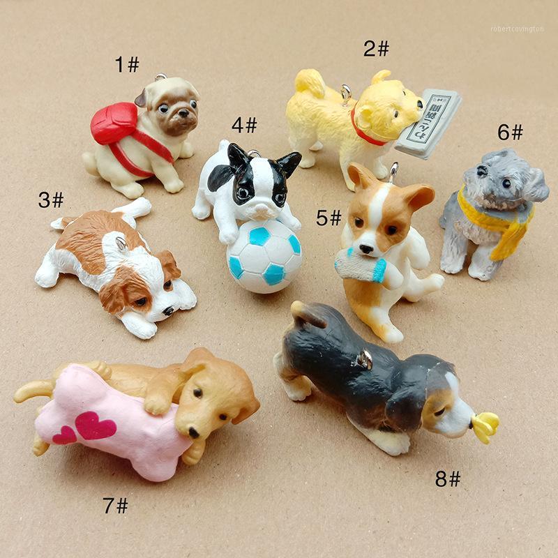 

Charms 30-50MM Fashion Craft Animal Jewelry Resin 3D Pet Dog Puppy For Keychain Making Pendants Hanging Handmade Diy Material1