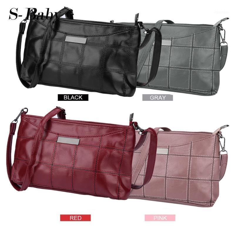 

Long Small Square Bag 2020 Fashion New Quality Pu Leather Women's Handbag Crocodile Pattern Strap Shoulder Messenger Bags#Y31, Black