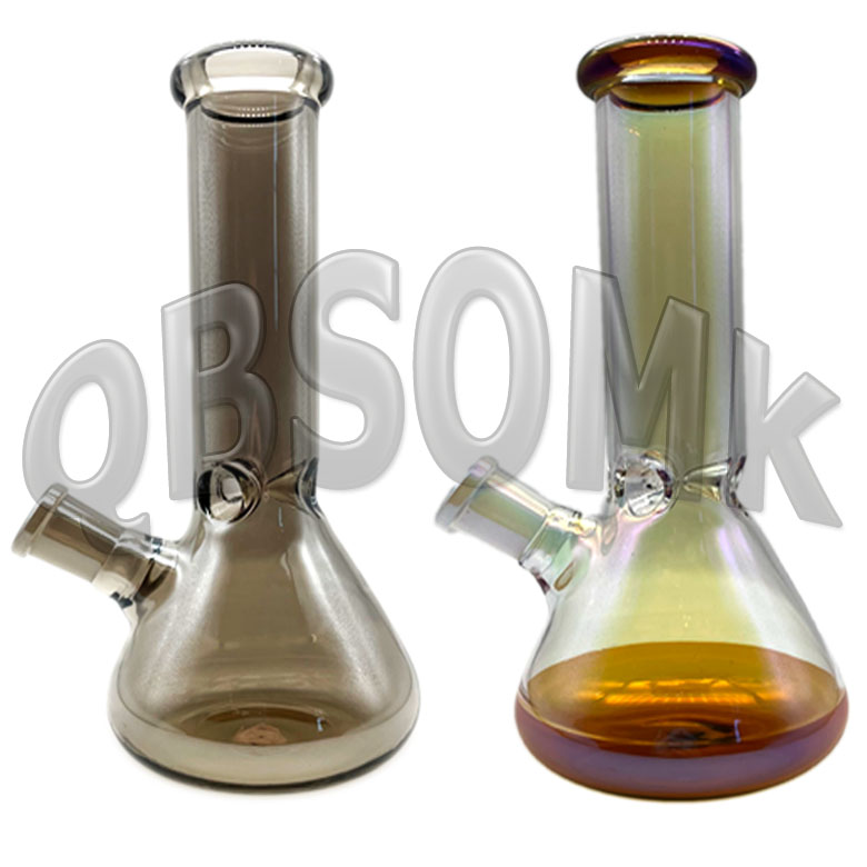 

QBsomk Chshop Colorful Lips Glass Bong Beaker Bong Water Pipes Beaker Base Heady Water Bong Smoking Glass Bubbler With Big Bowl