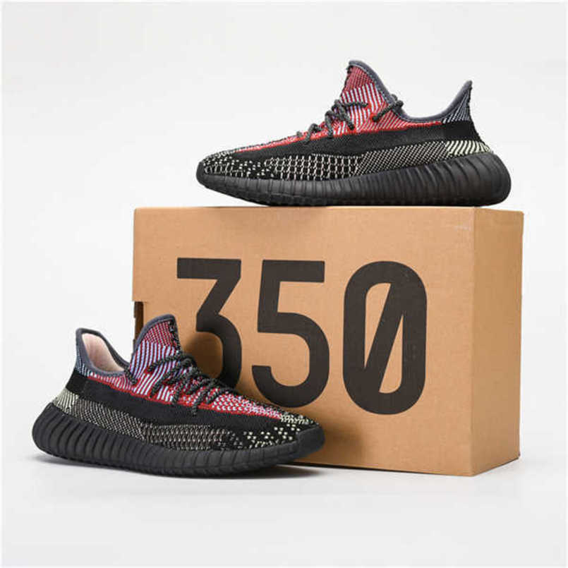 YEE2Y Men Women Designer v2 Shoes Mesh Bred Zebra Static Reflective Belgua 2.0 Ash Pearl Semi Trainer White Black Yeezreel Mono Ice Earth Carbon-image-753350833