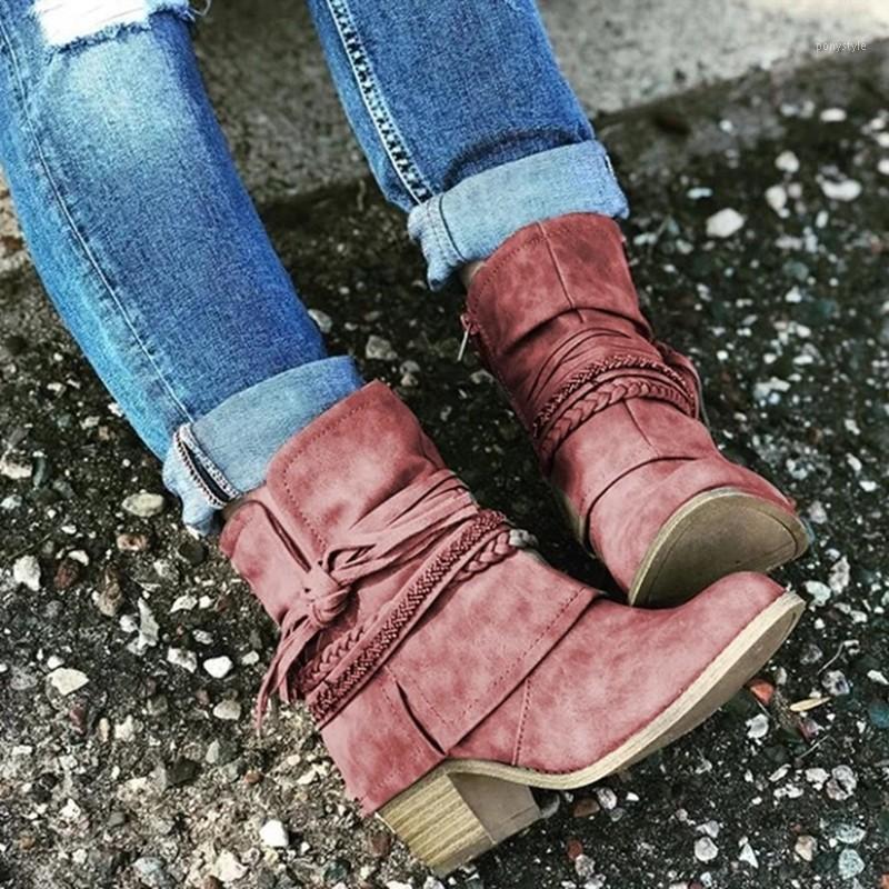 

2021 Woman Winter Snow Boots Comfortable Winter Warm Casual Platform Boots Female Furry Flat Shoes1, Blue