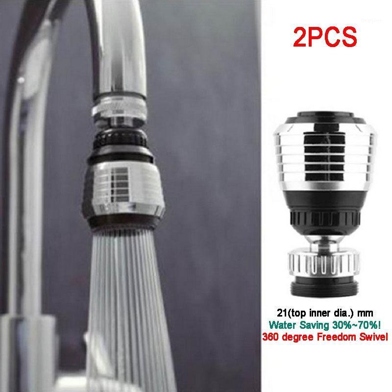 

2PCS Swivel Faucet Nozzle Anti-splash Water Filter Adapter Shower Head Bubbler Saver Tap For Bathroom Kitchen Sink1