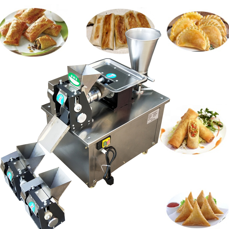

110v 220v 240v automatic dumpling gyoza machine/Russia ravioli/pierogi/pelmeni/empanada making machine 4800pcs/h