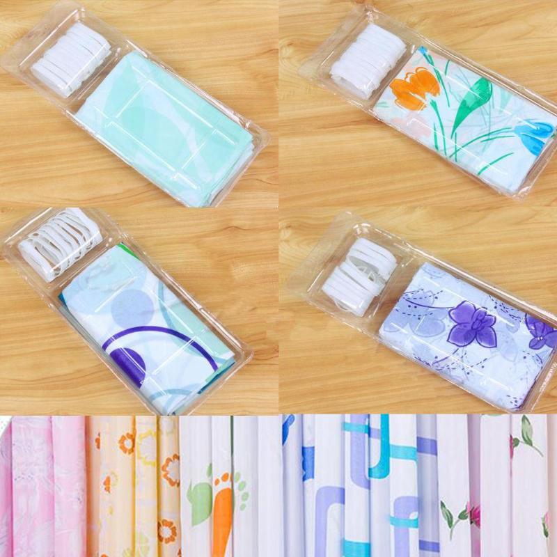 

New Shower Curtain 150*150cm Bathroom Bath Cutain Waterproof Polyester Fabric Moule Proof Random Pattern Rideaux Pour Le Salon