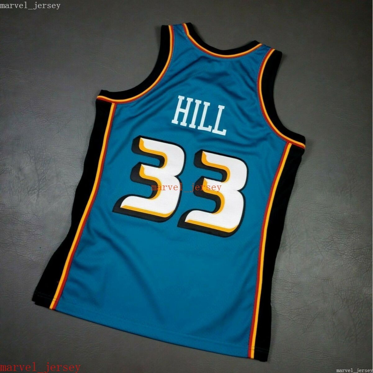 

100% Stitched Grant Hill Mitchell & Ness 98 99 Jersey XS-6XL Mens Throwbacks Basketball jerseys Cheap Men Women Youth, Black