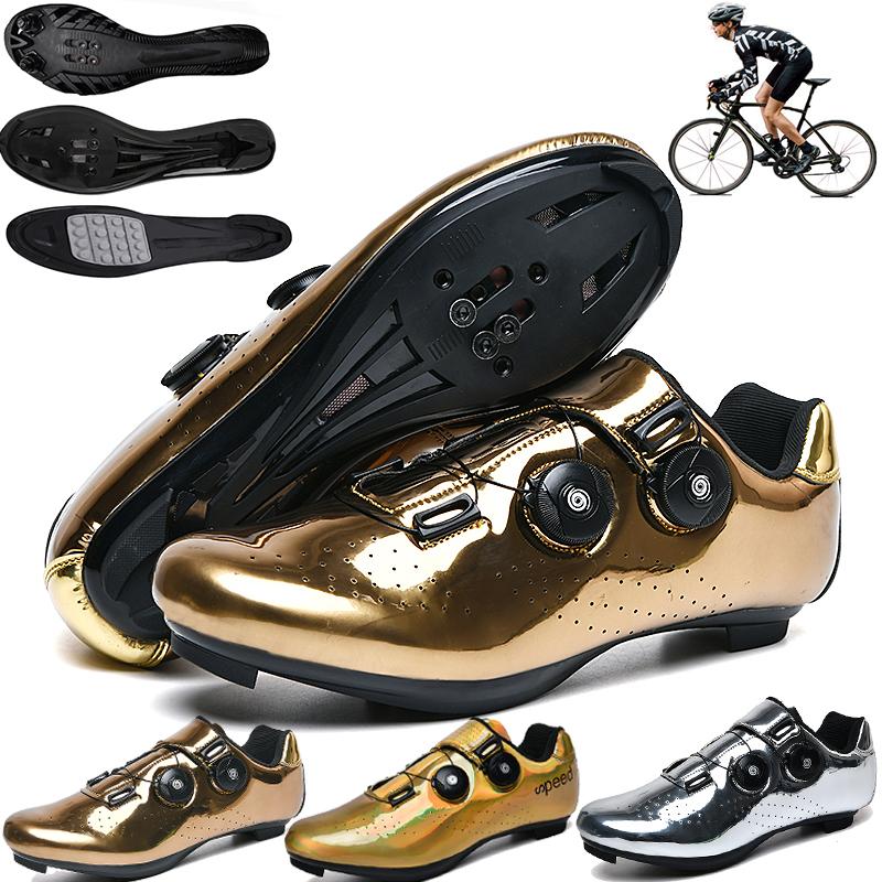 

Road Cycling Shoes Sapatilha Ciclismo Men Professional Bike Breathable Bicycle Racing Women Self-Locking Bicicleta Carretera, Blue