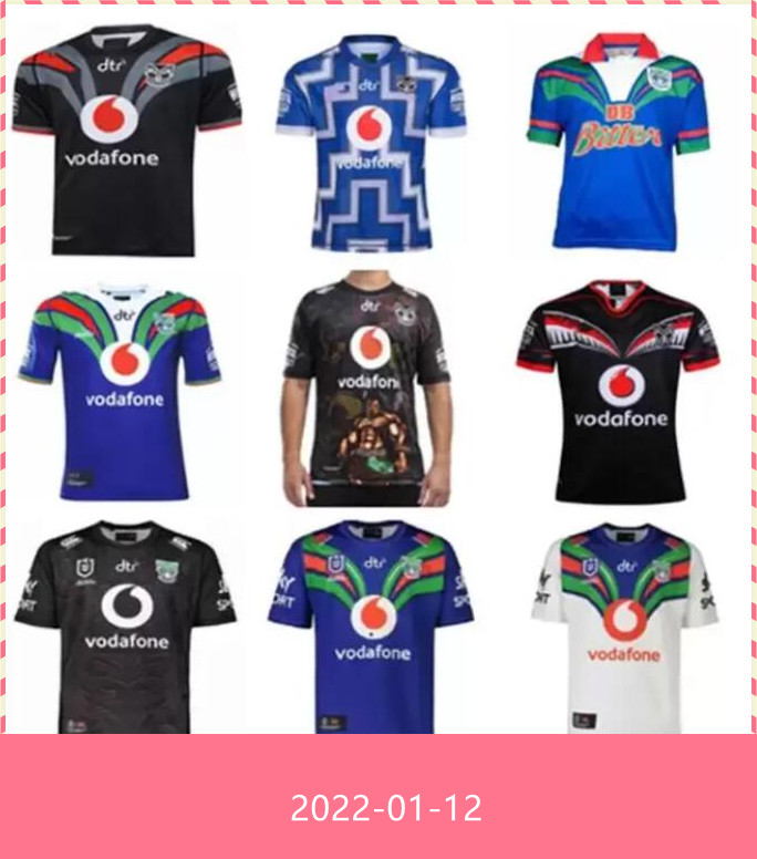 

2021 Auckland Warriors rugby jerseys 18 19 20 21 Thailand quality 9S men NZ shirts size:S-3XL SS