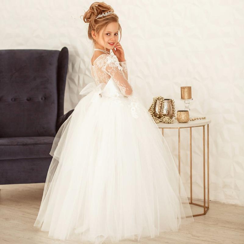 

Girl's Dresses Flower Girls For Wedding Kids Pageant Gown First Holy Communion Little Baby Party Prom Wear, Red;yellow