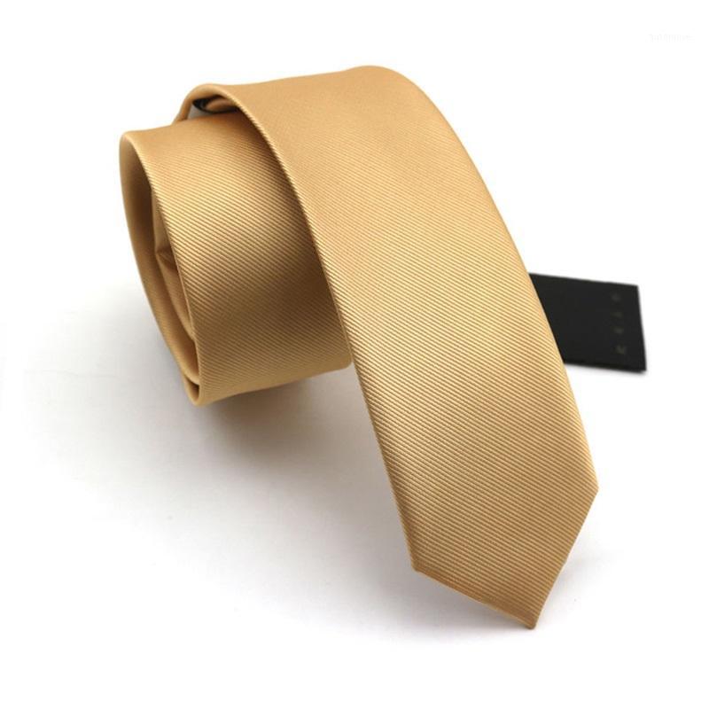 

High Quality 2020 New Designers Brands Fashion Business Casual 6cm Slim Ties for Men Necktie Golden Formal Wedding with Gift Box1
