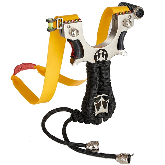 

With laser aiming point Shooting Catapult with Rubber Band Outdoor Sports Equipment