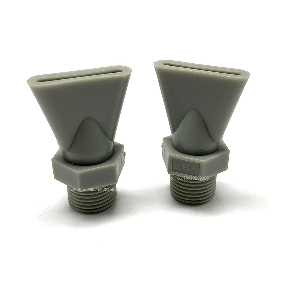 

YS 1/4 Duckbill Jet Cleaning Dust Remove non metal Wind Blow Nozzle Professional WindJet Air Washer Spray Nozzle
