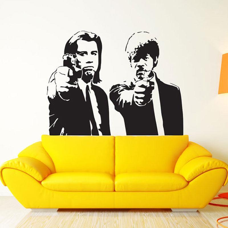 

Pulp Fiction Movie Wall Art Decal Decor Print Sticker Poster pulp fiction poster print quentin tarantino samu1