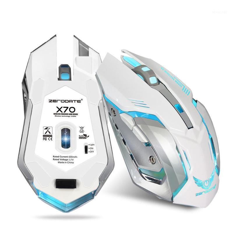 

Wireless Mouse 2.4GHz Gaming Mouse Ergonomic Design 2400DPI USB for Laptop PC1