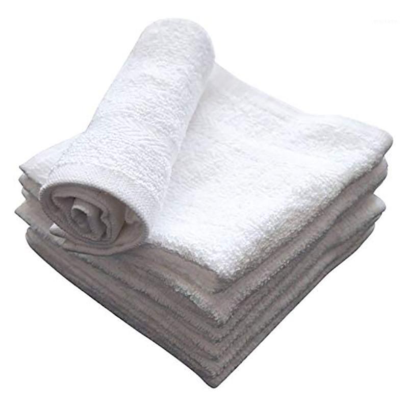 

20PCS Towel Cotton White Superior Hotel Quality Soft Face Towel 30X30cm1