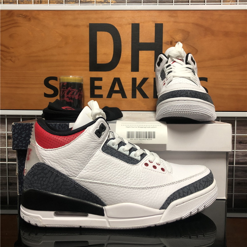 

Top Quality Fragment Flight Knicks Fire Red Bio Beige Jumpman 3 3s Mens Women basketball Shoes UNC Black White Cement Mens Sports Shoes, Color 11
