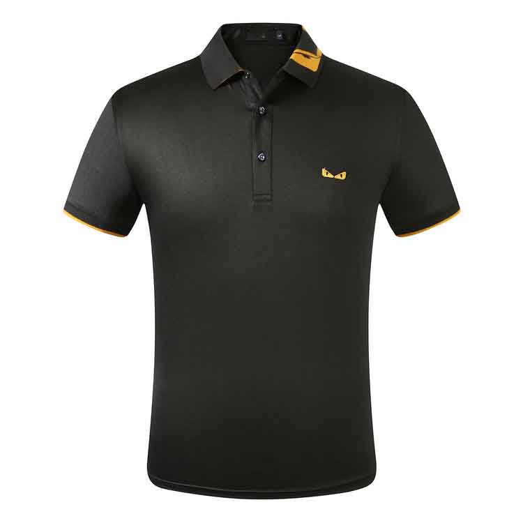 

2021 Designer Striped High Quality Casual Cotton Polo Shirt T-shirt Snake Python Melissa Men's High Street Fashion Horse Polo Luxury T-shirt, Black