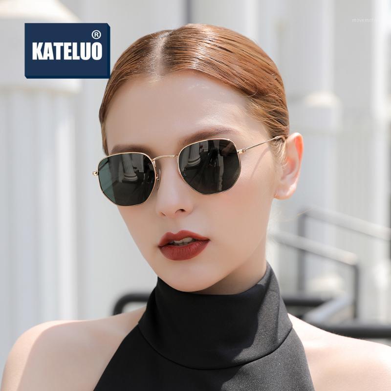 

KATELUO 2020 Square Women Sunglasses Polarized UV400 Lens Sun Glasses Ladies Fashion Glasses for Driving K34471