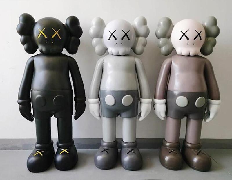 

Hot 130CM Originalfake 4FT Door god Prototype Companion Figure With Original Vinyl Action Figure Perfect design model decoration