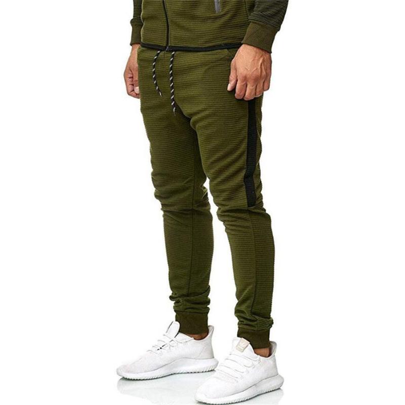 

Mens Joggers Casual Pants Slim Fitness Sportswear Tracksuit Bottoms Skinny Sweatpants Trousers Gyms Jogger Track Pants, Black