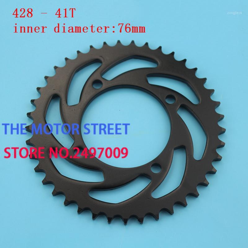 

420/428 41t 76mm rear chain sprocket gear wheel plate fit ATV Quad Pit Dirt Bike Motorcycle Motocross1