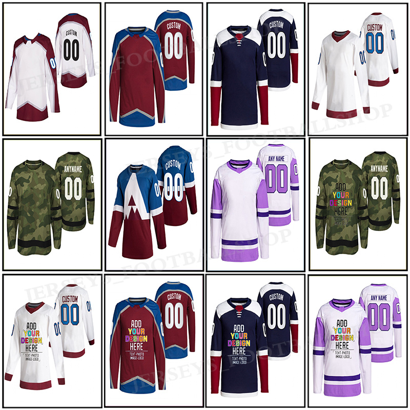 

Custom Jersey Men Youth Women Ice Hockey Personalized Customized Any Name Any Number Any Team Design Stitched hockey jerseys, Orange