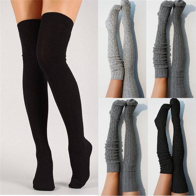 

Women Cable Knit Extra Long Boot Socking Over Knee Thigh High Girls Warm Stock Knee High Thigh Knitted Stockings, Camel