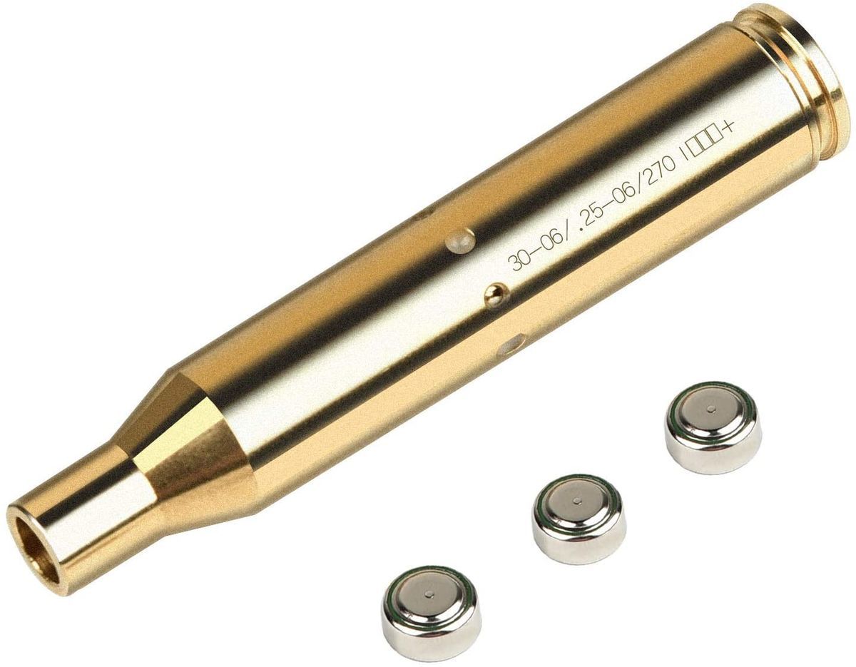 

MidTen 30-06 25-06 and 270 Cartridge Laser Bore Sighter .270 Red Laser Bore Sight Cal Rem Gauge