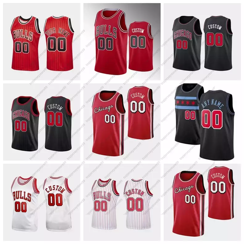 

Basketball Jerseys custom Lonzo 2 Ball DeMar 11 DeRozan Alex 6 Caruso Zach 8 LaVine chicagos Javonte 24 Green Nikola 9 Vucevic bull Ayo 12 D, Black;red