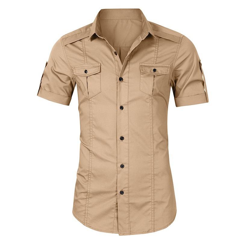 

2020 New Men' Casual Blouse Cotton Linen Shirt Chemise Homme Luxury Shirts Fashion 2020 Loose Casual Shirt Mens Clothing, Black