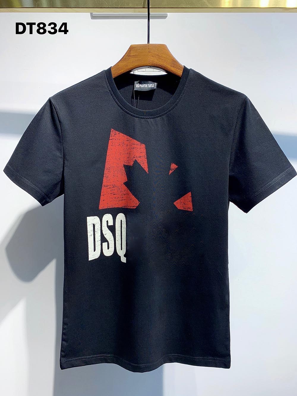 

DSQ PHANTOM TURTLE 2021SS New Mens Designer T shirt Paris fashion Tshirts Summer DSQ Pattern T-shirt Male Top Quality 100% Cotton Top 1124, White;black