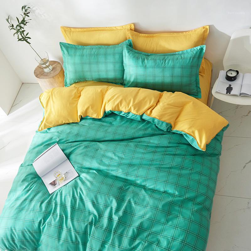 

Pink black love stripes flat bed sheet bedding sets duvet cover Pillowcase KIng queen double full  single size 3/4pcs1