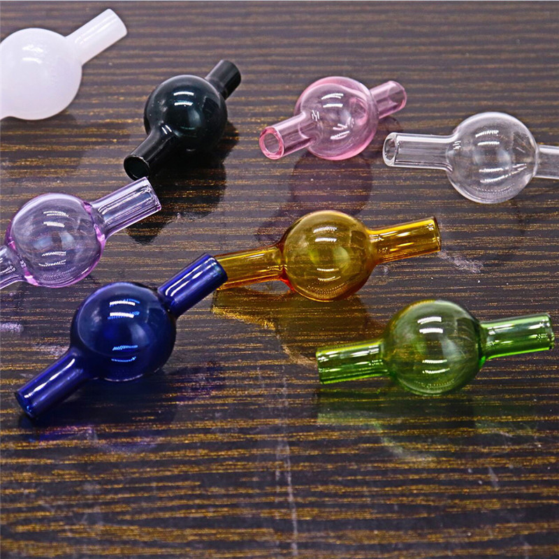 

Glass Bubble Carb Cap Colorful Cigarette Holders For XL XXL Thermal Banger Nails Enail Glass Bong Pipe OD 20mm Colorful Sell Nail Set