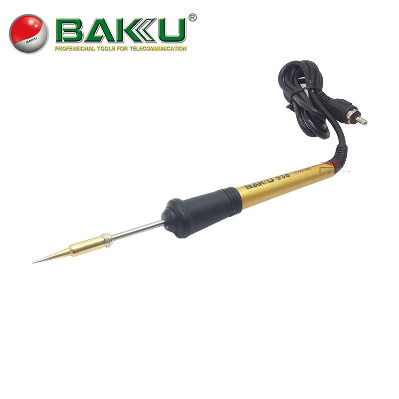 

BAKU Mini Solder Ceramic Iron Handle 12V AC DC RCA Connector for BK-938 Replacement for Mobile Phone Welding Repair
