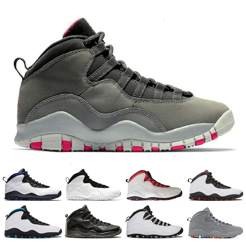 

10 10s Basketball Shoes Tinker Cement Westbrook Desert Camo back chicago Dark Smoke Grey Men Sports Sneakers Size 7-13, Shipping link