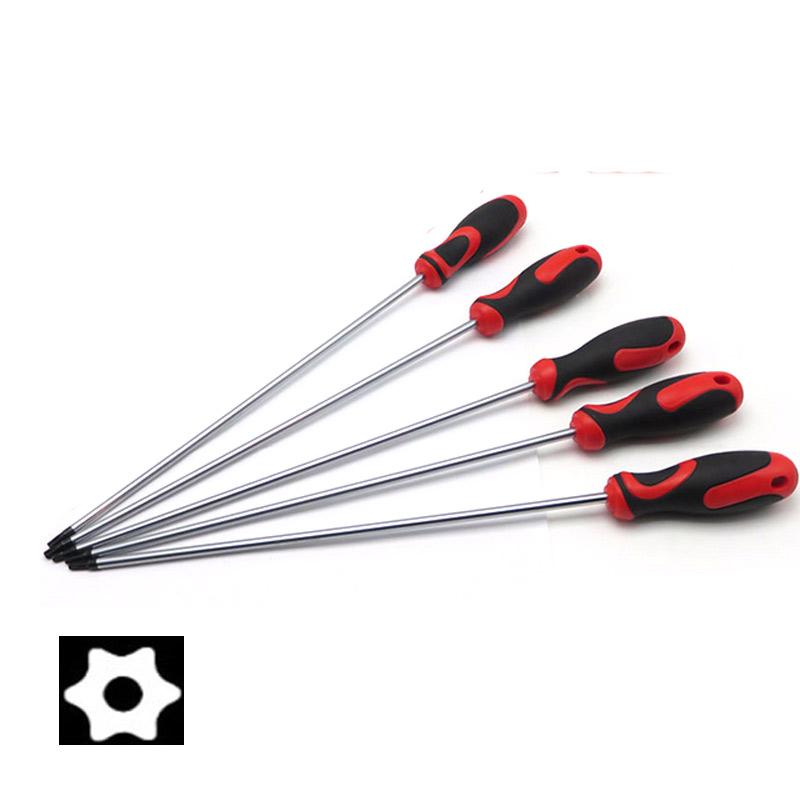 

1Pcs Multi-Function S2 Screwdriver T15 T20 T25 T27 T30 Torx Star Screwdriver Repair Hand Tools Hardness HRC55-60