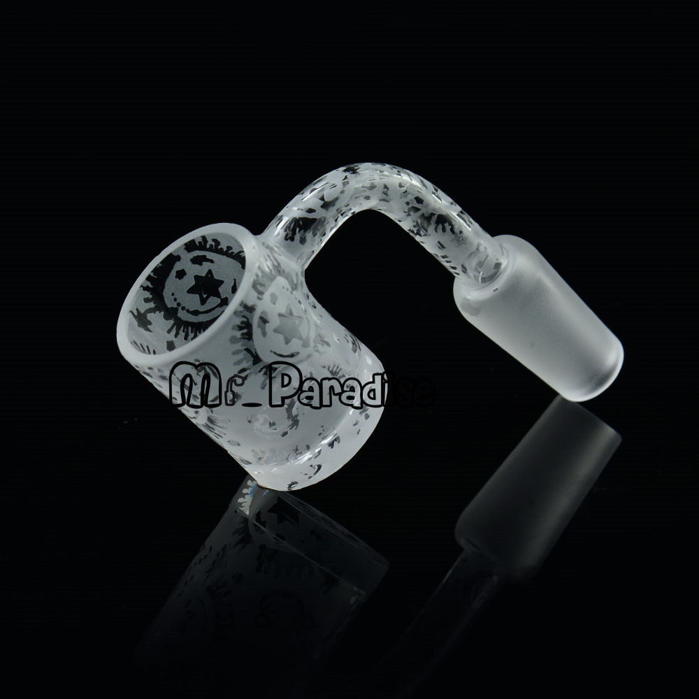 

Sand blast thick bottom quartz banger 10mm/14mm/18mm male/ female joint