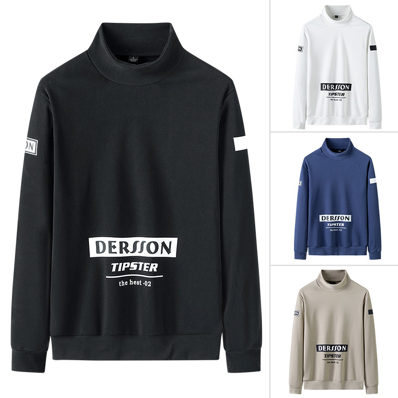 

2021 New Men Turtleneck Harajuku Hoodies Mens Slim Fit Streetwear Sweatshirts Korean Hoodie Hip Hop Black Clothes Male Clothing 4xl Qida, Hh8702khaki