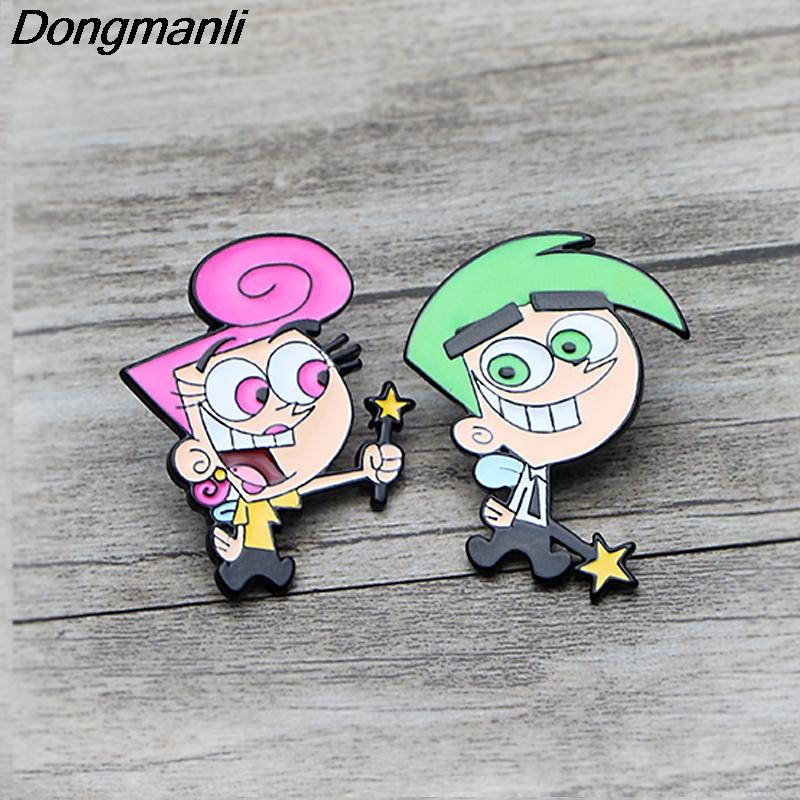 

Pins, Brooches K100 Funny Metal Enamel Pins And For Backpack/Bag Badge Denim Brooch Collar Jewelry 1pcs