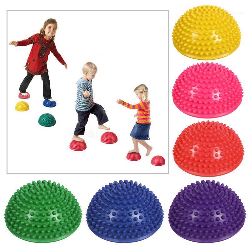 

Musle Roller Ball Spinal Massage Relieve Sore Muscle Yoga Exercise Hemisphere Stepping Stones Ball Dropship1