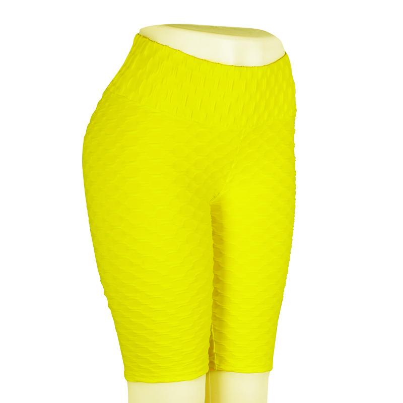 

Yellow Fitness Sport Shorts Yoga Running Jogger Women Short Trousers High Waisted Workout Athletic Gym Biker Fifth Pants, Red shorts
