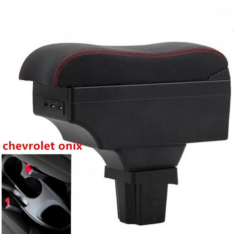 

For Onix Prisma armrest box central Store content box with decoration products With USB Onix Activ cobalt1
