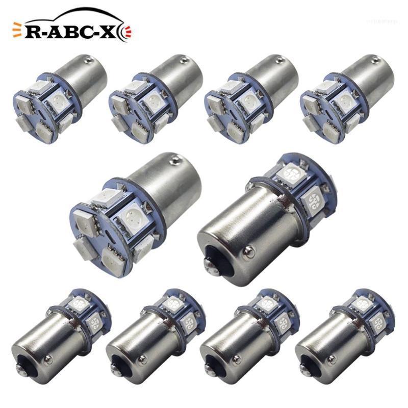 

Emergency Lights 10pcs 1156 BA15S P21W LED Car Tail Brake Bulb 6-30V AC/DC Auto Reverse Lamp Daytime Running Signal Light White/red/amber/43
