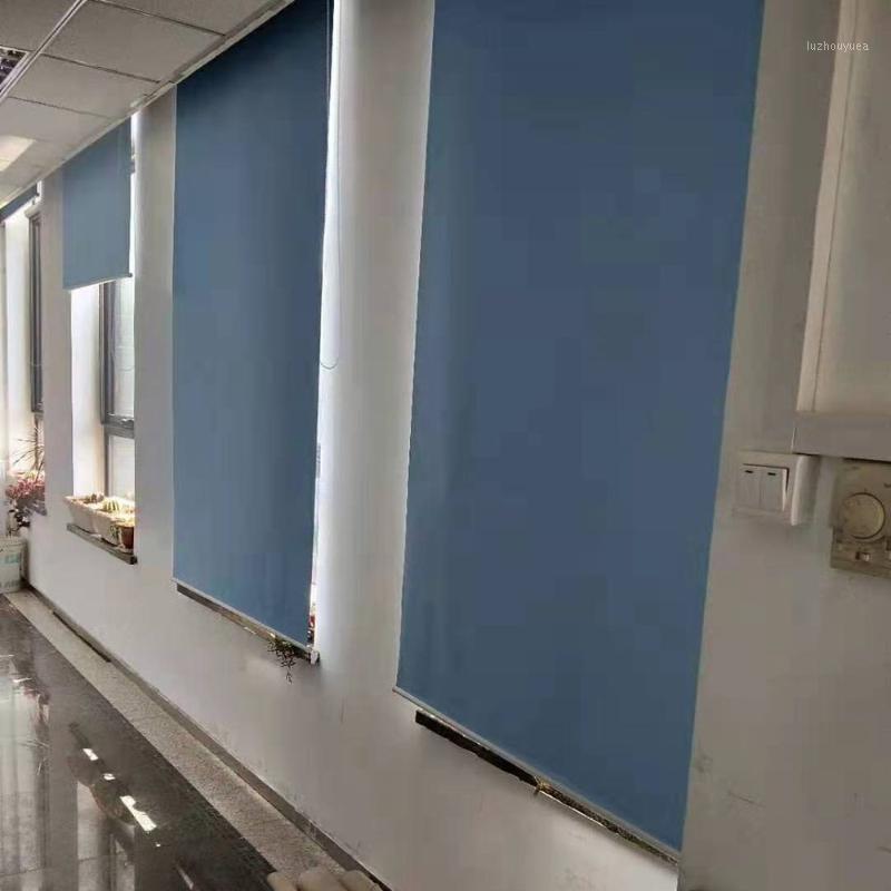 

Blackout Roller Blinds Curtain Office/Home Solid Full Shade Thick Window Blinds Customized Size1, 2801 beige