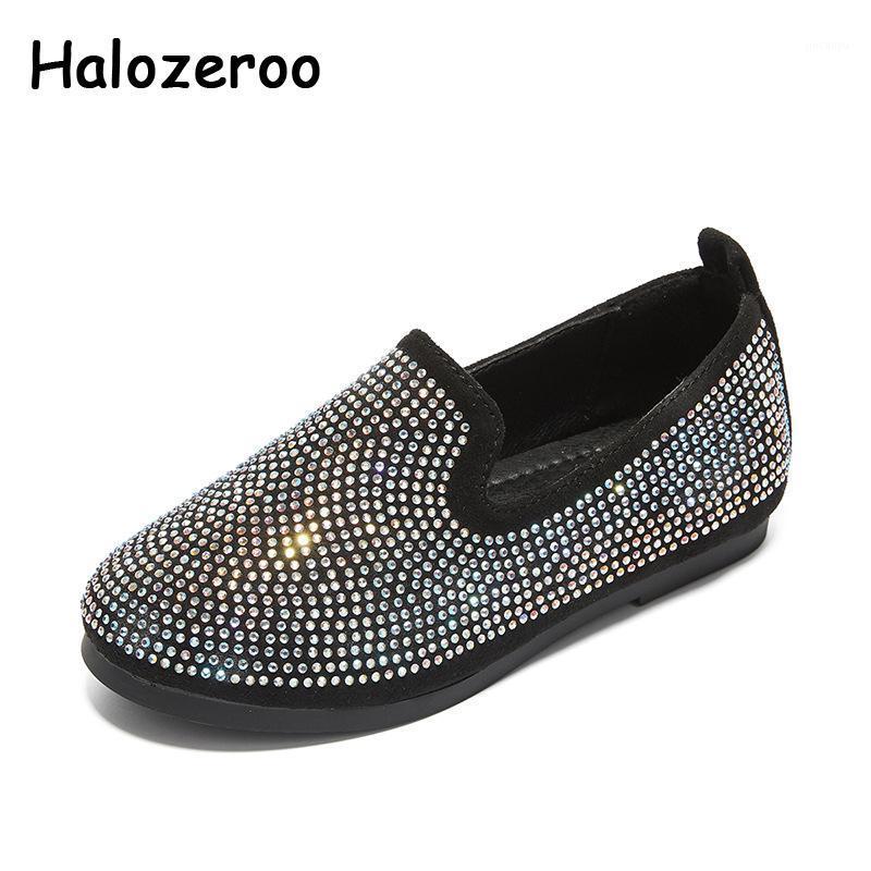 

Spring Kids Casual Sneakers Baby Girls Slip On Sport Sneakers Boys Mesh Brand Shoes Children Black Rhinestone Trainers1