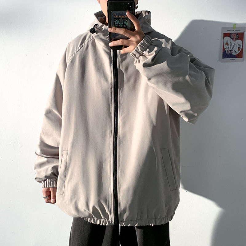 

Jacket 2021 Men's Spring New Fall Lapel Releases Size -5xl Youth Coat NYGB, Army green.