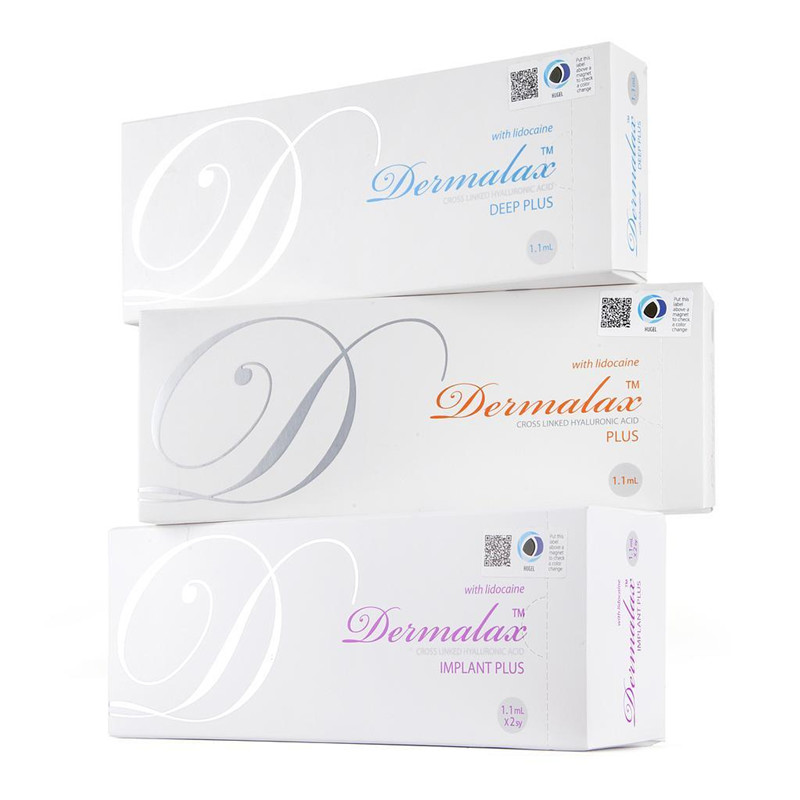 

Beauty Items Dermalax Deep Implant Plus HA Dermal Filler Gel With Lido For Lips And Wrinkles