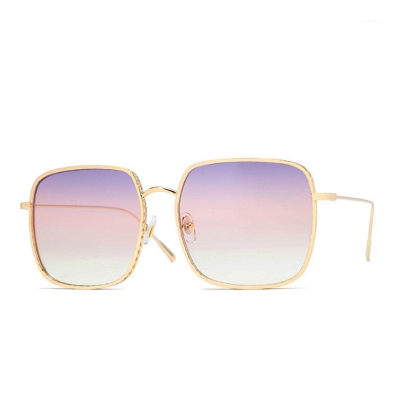

Unisex Fashion 2020 New Ladies Square Sunglasses Women Goggle Shades Vintage Brand Designer Oversized Sun Glasses For Female Men1