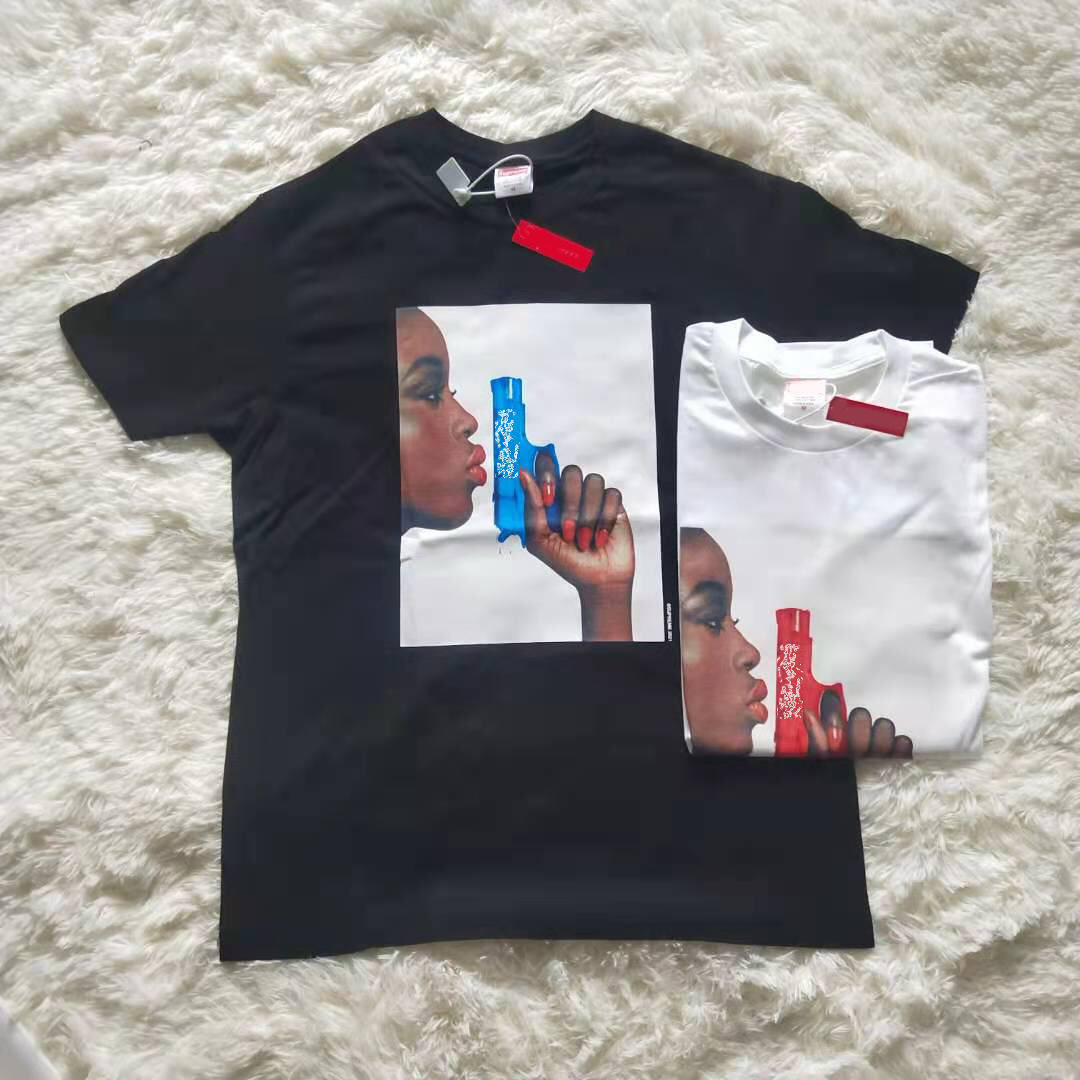 

Men' T-Shirts 21SS WEEK 1 Water Pistol Tee #CLC006