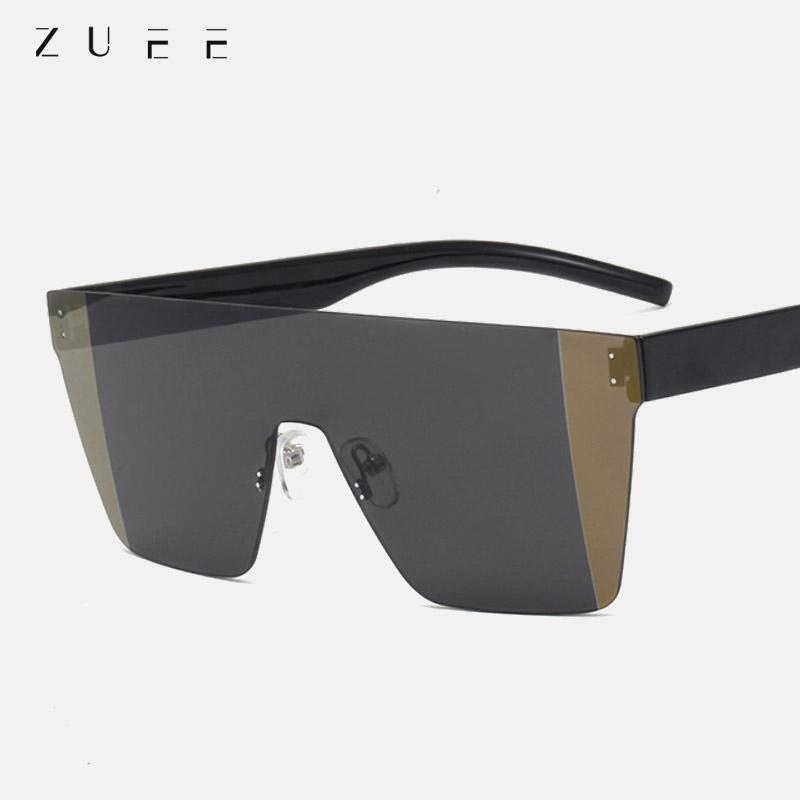 

ZUEE2020 New Fashion Vintage Sunglasses For Men and Women Classic Rimless Multicolor Sun Glasses UV400 Brand Design Sunglasses1
